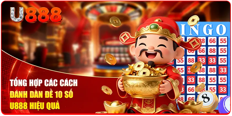 Tổng hợp các cách đánh dàn đề 10 số U888 hiệu quả