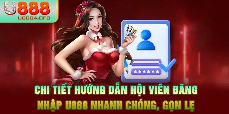 Chi tiết hướng dẫn hội viên đăng nhập U888 nhanh chóng, gọn lẹ