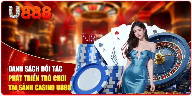 Danh sách đối tác phát triển trò chơi tại sảnh casino U888